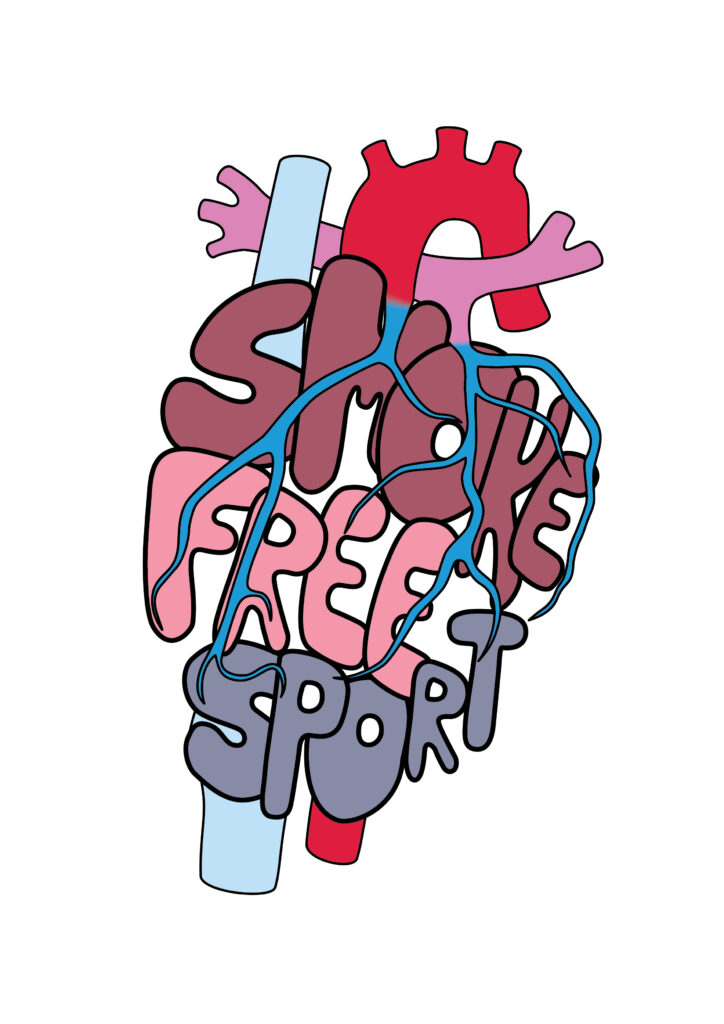 Smoke-free Sports logo